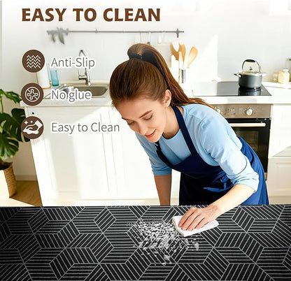 Shelf Liners for Kitchen Cabinets 12in x 20FT, Non Adhesive Cabinet Liner - Image 4