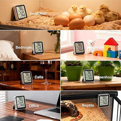 Antonki Room Thermometer Indoor Hygrometer Digital Temperature and Humidity - Image 6