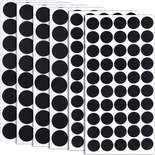 200 Pcs Small Felt Furniture Pads, Self-Adhesive EVA Foam Dot Circles, Round by Unknown