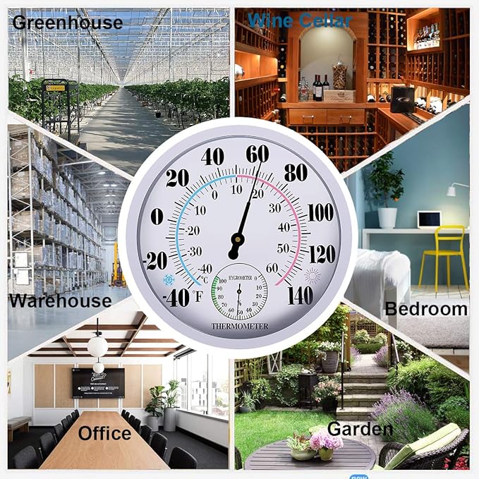 Indoor Outdoor Thermometer Hygrometer - Image 7