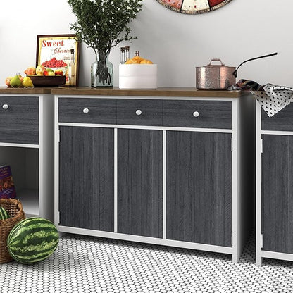 WESTICK Wood Contact Paper Peel and Stick Countertops Waterproof Black Wood - Image 5
