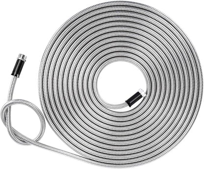 Beaulife Metal Garden Hose 100 ft Flexible No Kink Lightweight RV Drinking - Image 2