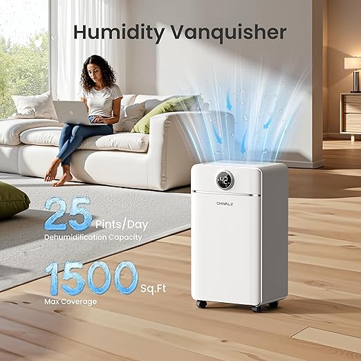 CHIVALZ 1800 Sq.Ft Dehumidifier - Image 2