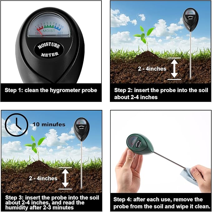 2 Packs Soil Moisture Meter, Plant Water Meter - Image 5