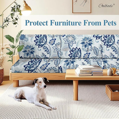 12pcs Floral Printed Stretchy Sofa Cushion Covers - Image 5