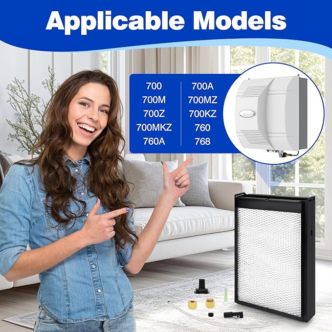 4750 Humidifier Maintenance Kit, Includes Replacement Water Panel Filter - Image 2