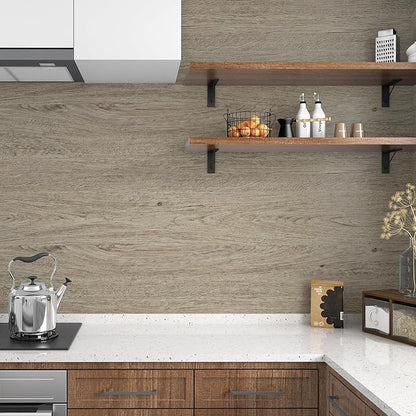 WESTICK Wood Grain Contact Paper Peel and Stick Countertops Waterproof Wood - Image 4