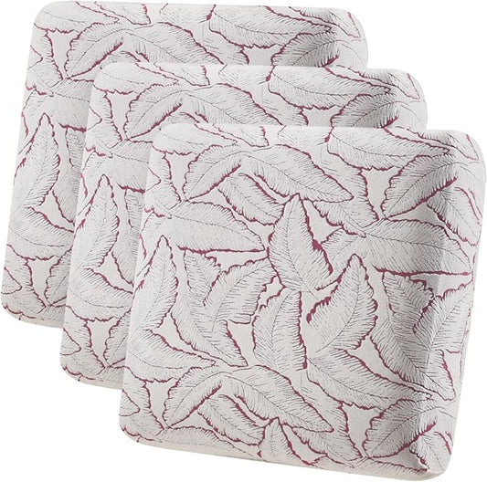 Fuloon Seat Cushion Covers, Stretch Couch Slipcovers Sofa Cushion Protective by Fuloon