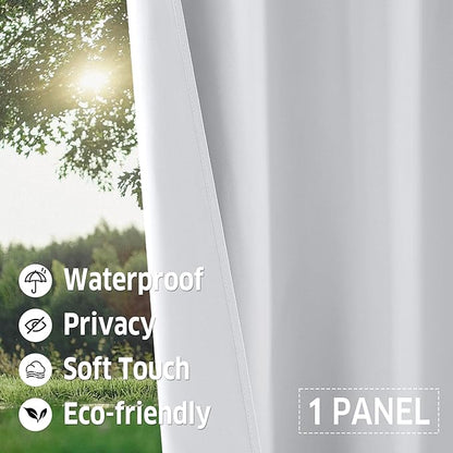RYB HOME Outdoor Curtains for Patio - Image 4