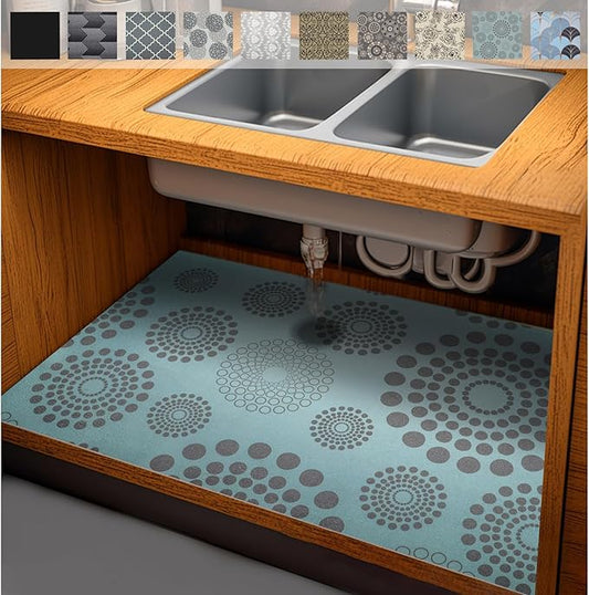 AiBOB Waterproof Under Sink Mat, Absorbent Quick Dry Sink Liners Protect by AiBOBGoodValueChairmatforFloorProtection