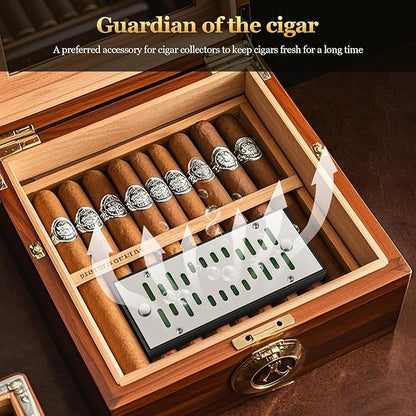 High-end Cigar Humidifier, Rectangular Cigar Humidifier Regulator - Image 7