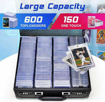 Card Storage Box for 3" x 4" 35pt Toploaders, Sports Cards Case - Image 3
