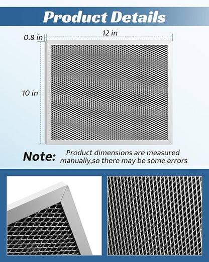 5443 Dehumidifier Filter MERV 8 Washable 10x12x1Fit - Image 3