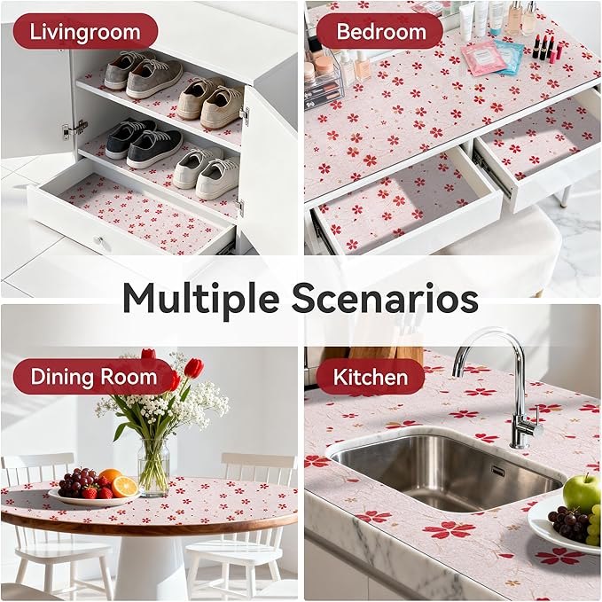FIFTY FEET 12"x120" Non-Adhesive Shelf Liner - Image 9