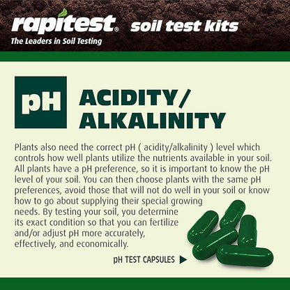 Rapitest Soil Test Kit for Gardens, Vegetables, Flowers and Lawns. USA designed - Image 6
