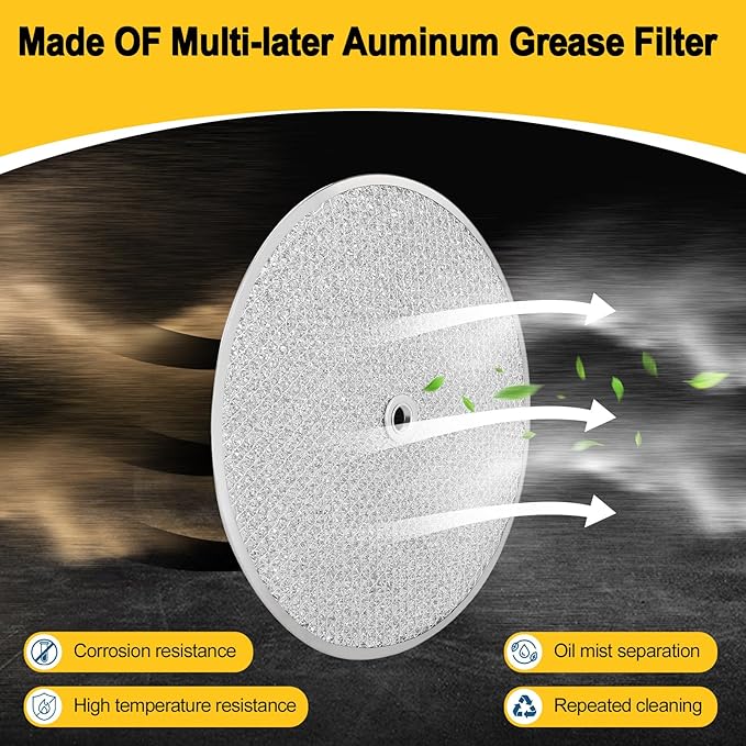 505 High Airflow Bathroom Fan for Ceiling – 8 Inch Fan - Image 5