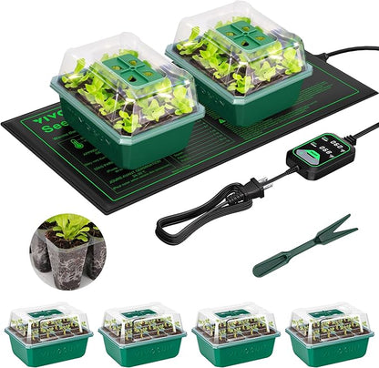 VIVOSUN 6-Pack Seed Starter Trays by VIVOSUN