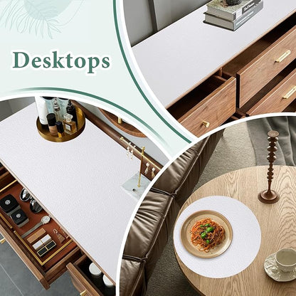Drawer and Shelf Liner for Kitchen Cabinet: 17 in X 30 Ft Non Slip Waterproof - Image 8
