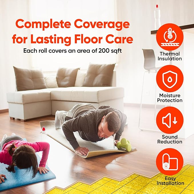 GoldMax Premium Floor Underlayment - Image 7