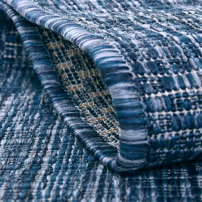 Unique Loom Collection Casual Transitional Solid Heathered Indoor/Outdoor - Image 6