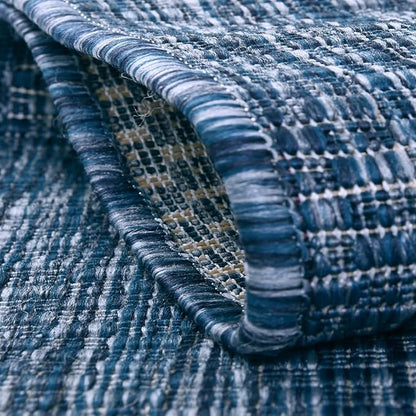 Unique Loom Collection Casual Transitional Solid Heathered Indoor/Outdoor - Image 5