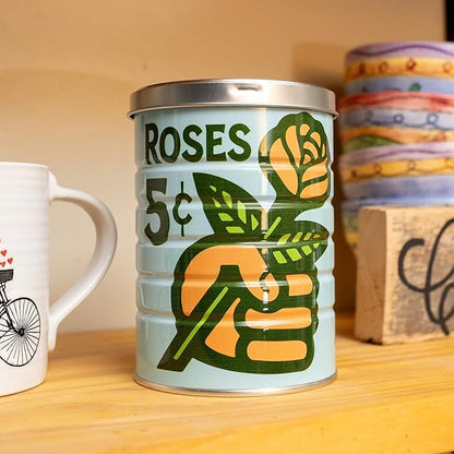 Retro Tin Can, Studio MPLS Designs, Collectable, Peel & Stick Valved End - Image 6