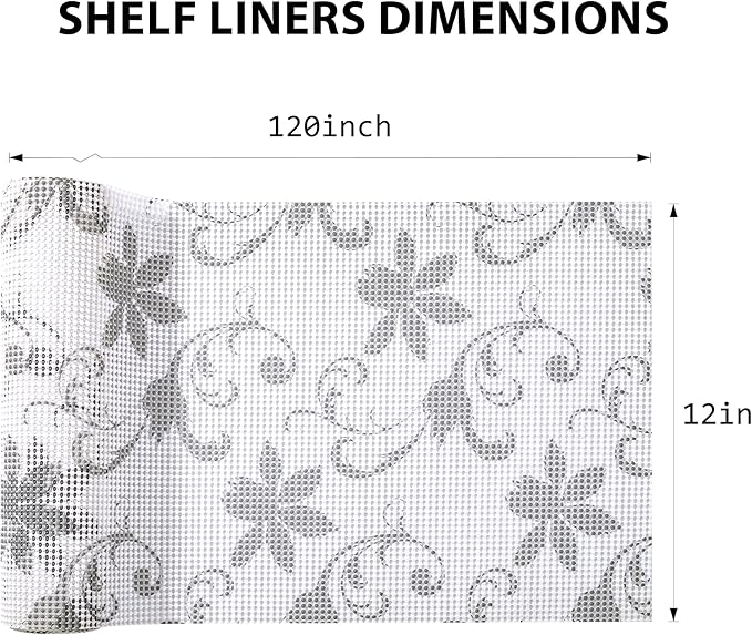 Shelf Liners for Cabinets-Drawer Liner Cabinet Liners for Shelves Kitchen - Image 7