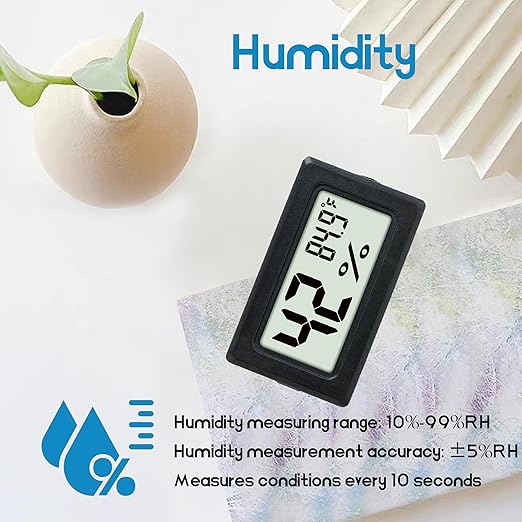 Mini Hygrometer Indoor Humidity Meter Hygrometer Thermometers 6 Pack Humidity - Image 4