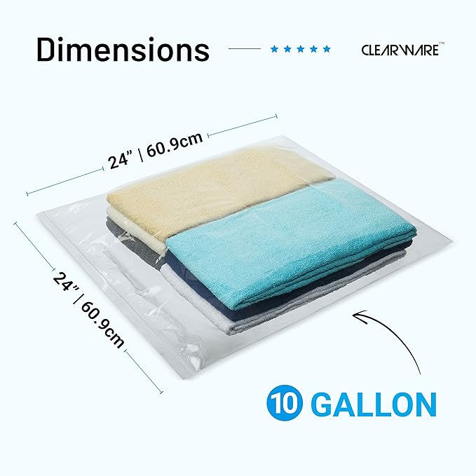 15 Count - Large Storage Bags - Image 2