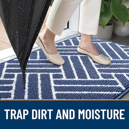OLANLY Indoor Door Mat, 48x32 Inch, Dirt Resistant and Absorbent, Non-Slip - Image 2