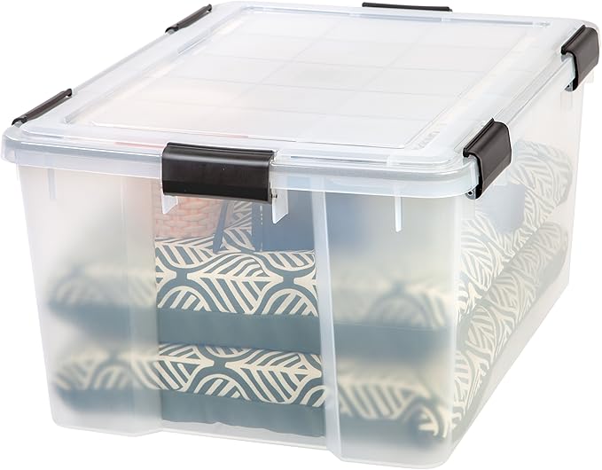 IRIS USA WeatherPro 63 Qt Storage Bins - Image 7