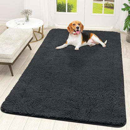 OLANLY Dog Door Mat for Muddy Paws 70x46, Absorbs Moisture and Dirt, Absorbent by OLANLY