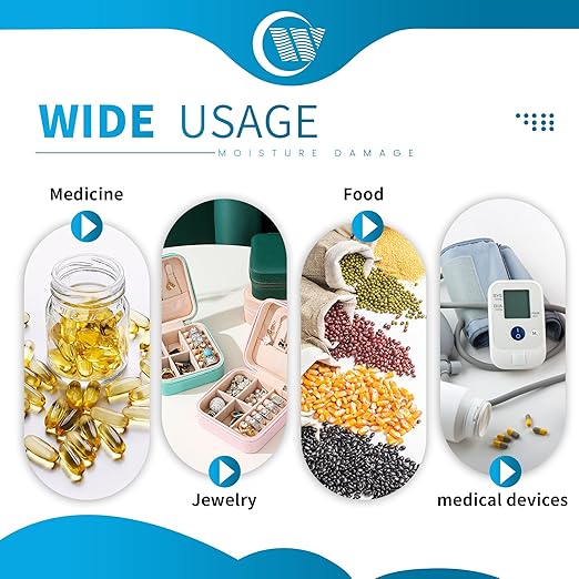 1 Gram 100 Pack Molecular Sieve Packets, Dessicant Packets, Dessicant Packs - Image 7