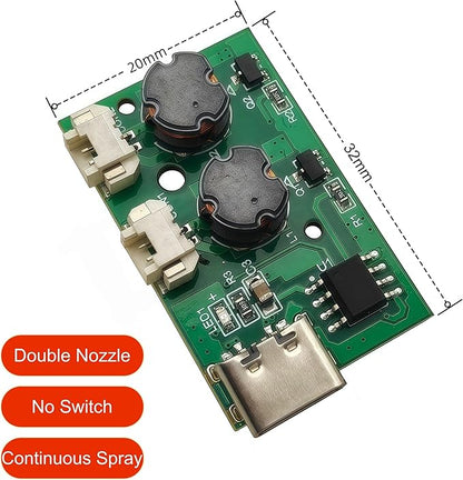 2Pcs DC5V Humidifieration Atomization Disc Type-C Interface 1 To 2 Double - Image 3