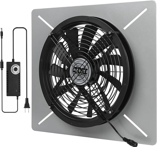 Crawlspace Ventilation Fan Basements Stainless Steel Vent Fan Window Exhaust by Unknown