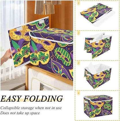 xigua Mardi Gras Mask Storage Bins - Image 4