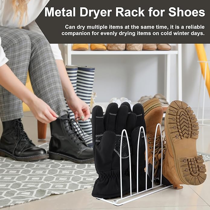Metal Shoe Drying Rack, and Glove Drying Rack, Dryer Racks - Image 5