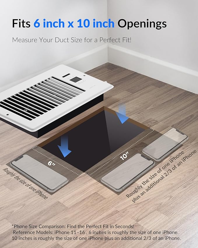 Super Quiet Register Booster Fan - Image 2
