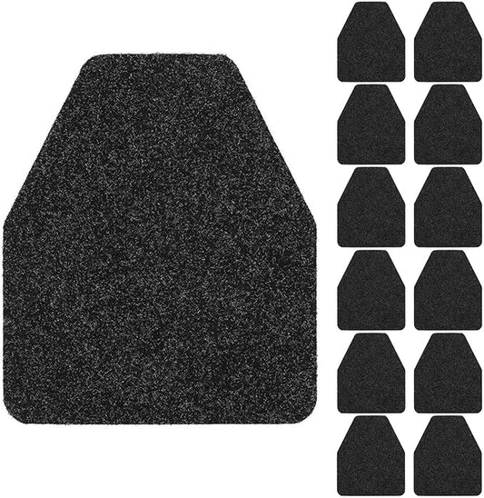 12 Pack Commercial Urinal Mats, Non-Slip Urinal Floor Mat by THMINS
