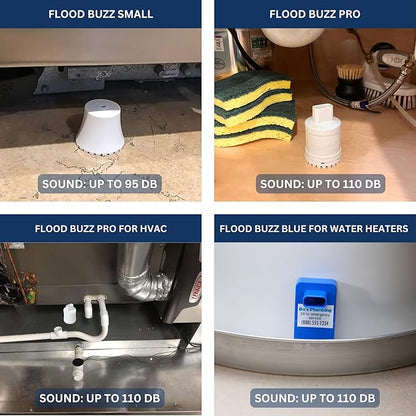 Flood Buzz Small Water Leak Alarm 6-Pack | Ready to Use Right Out of The Box - Image 8