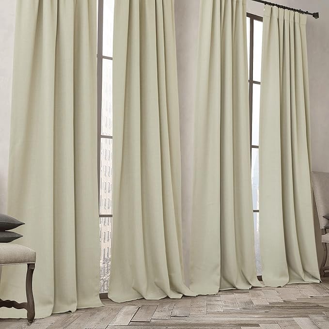 NICETOWN Room Darkening Bedroom Curtains 84 inches Long, Pinch Pleated Curtains - Image 6