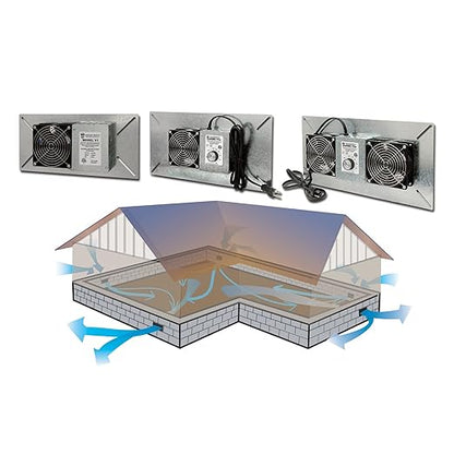 Tjernlund V1 UnderAire Crawlspace Ventilator Fan Moisture Mold Reducing - Image 5