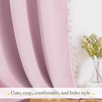 NICETOWN Pom Pom Blackout Curtains - Image 6