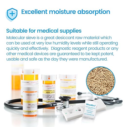 1 Gram 100 Pack Molecular Sieve Packets, Dessicant Packets, Dessicant Packs - Image 3