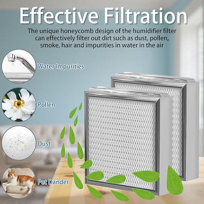 2 Pack 990-13 Humidifier Evaporator Water Pad Filters | Replacement - Image 5