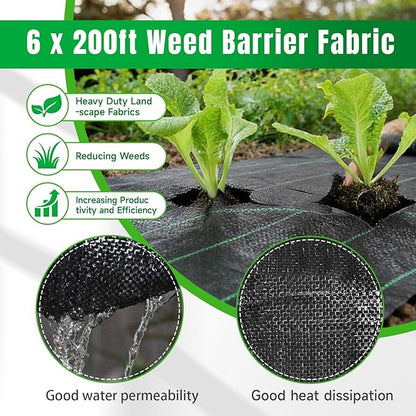 Weed Barrier Fabric Planting Cover - Image 2