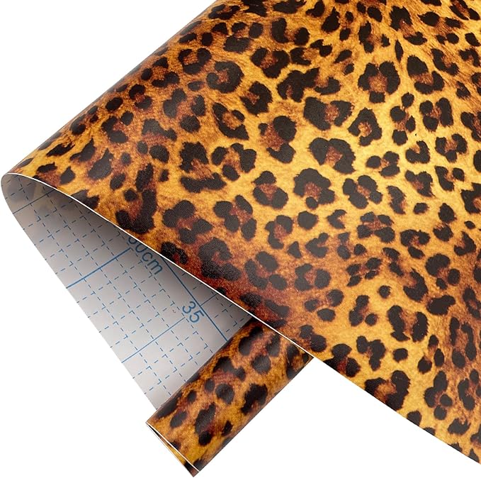 Sexy Leopard Print Self-Adhesive Shelf Drawer Liner Moisture Proof PVC Mat - Image 12