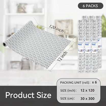FIFTY FEET 12"x120" Non-Adhesive Shelf Liner - Image 5