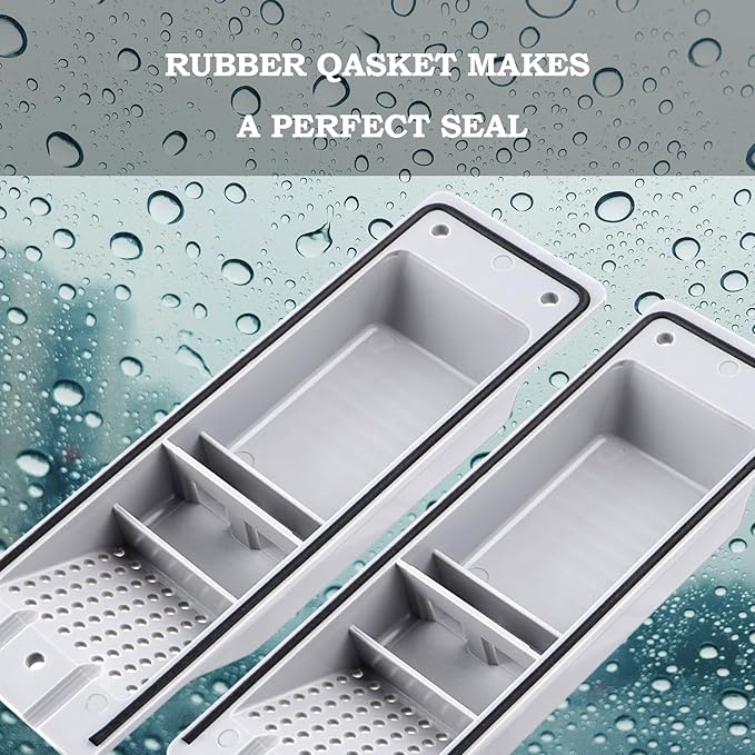 8 Pack Shipping Container Air Vent Kit Storage Container Vents Accessories - Image 2
