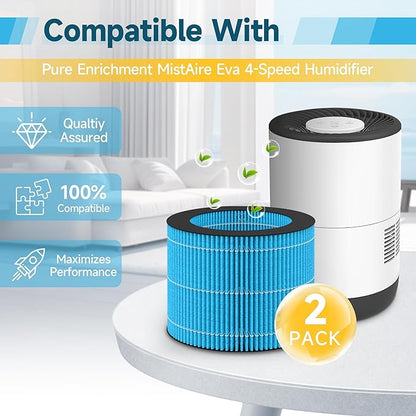2 Pack MistAire Eva Replacement Filter Compatible - Image 3